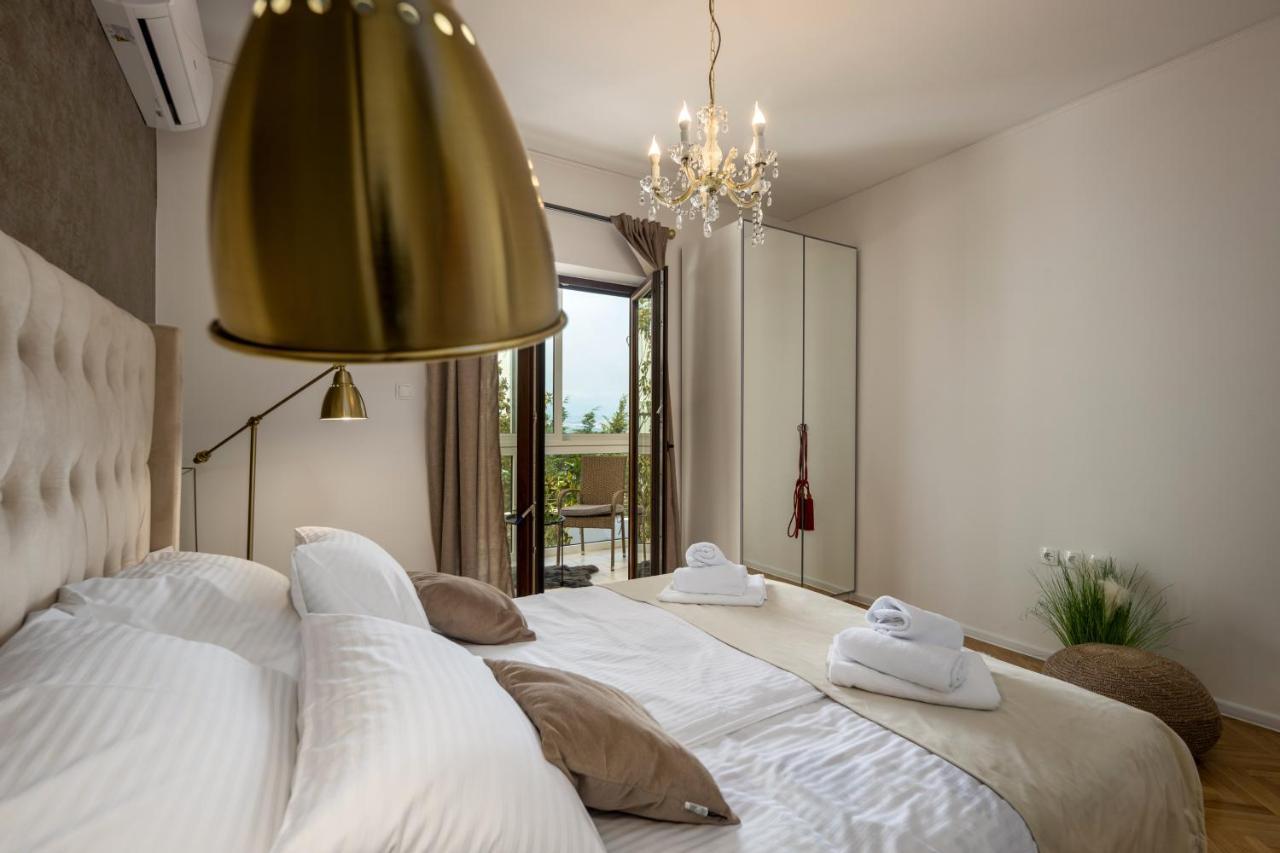 Villa Adriatic, Apartment Rebecca With Heated Swimming Pool, Sew View, Childrens Playground Ičići Eksteriør billede
